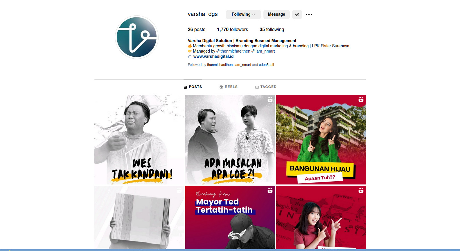 siap membantu mengembangkan bisnis kamu melalui media sosial